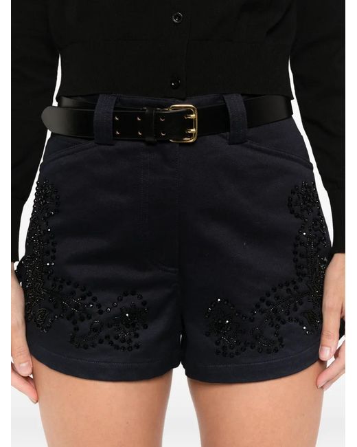 Bermudas Bordadas Sandro de color Black