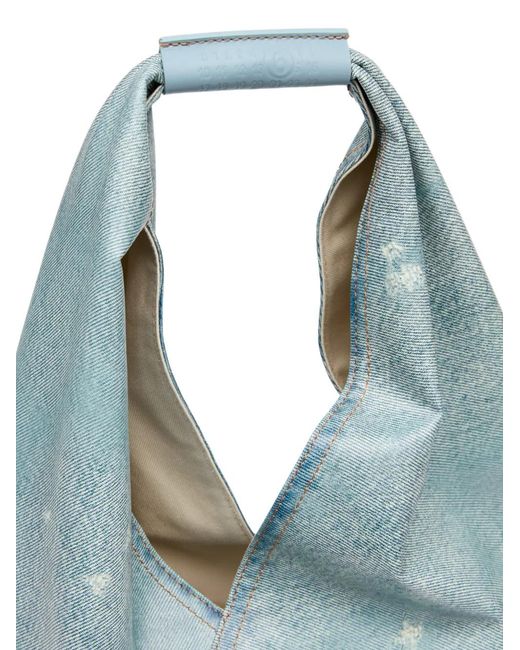 MM6 by Maison Margiela Blue Classic Japanese Handbag
