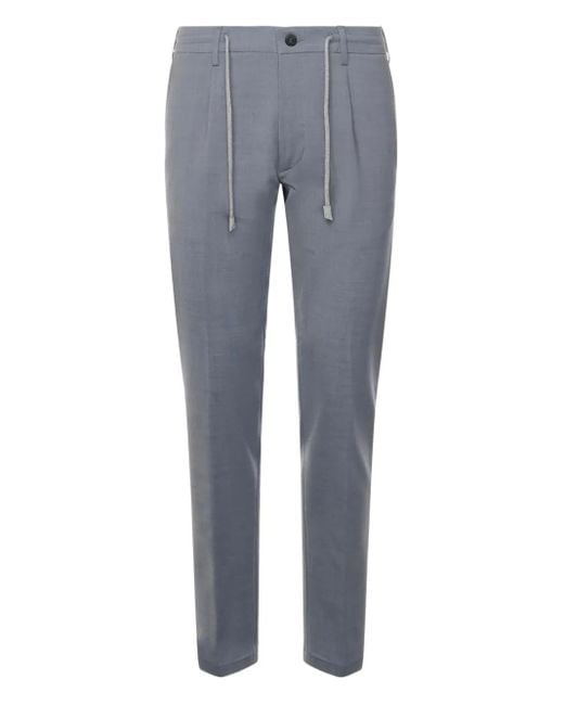 メンズ Eleventy ドローストリング パンツ Gray