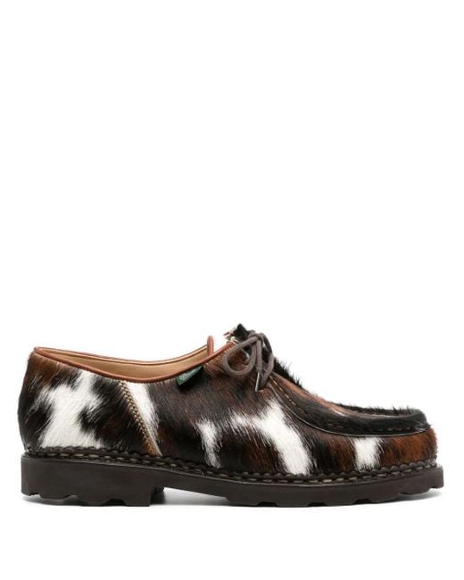 Paraboot Brown Michael Vache Lace-Up Shoes for men