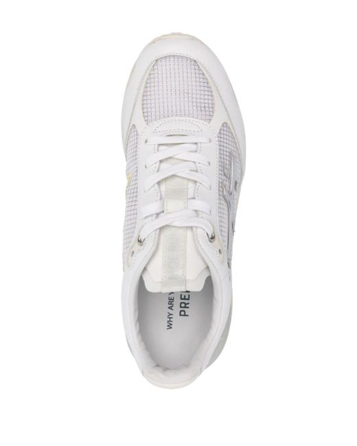 Premiata Moerun 6445 Sneakers in het White