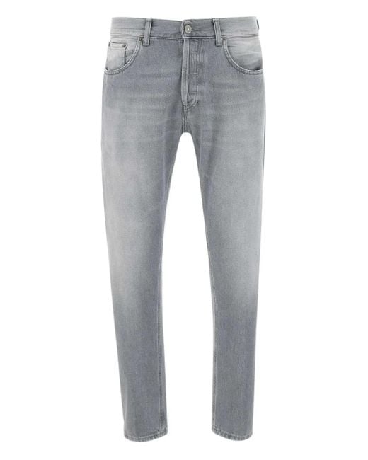 メンズ Dondup Dian ストレートジーンズ Gray