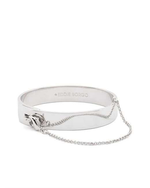 Eddie Borgo White Medium Safety Chain Bracelet