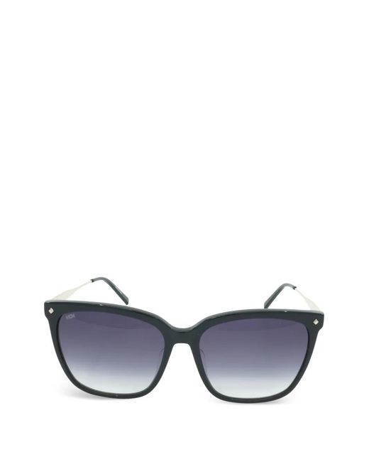 MCM Blue Square-Frame Sunglasses for men