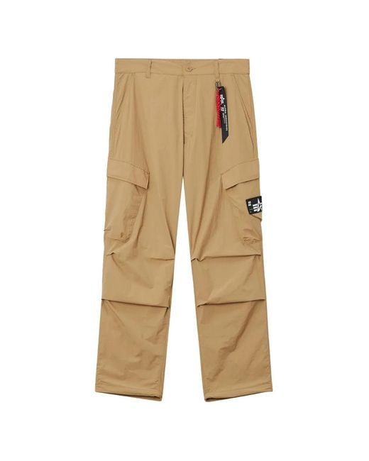 Izzue Natural Cargo-Pockets Trousers for men