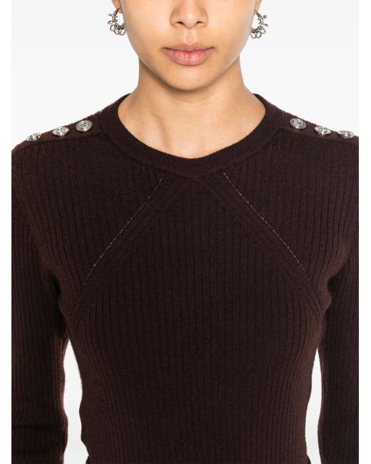 Pinko Brown Sturdy Mesh