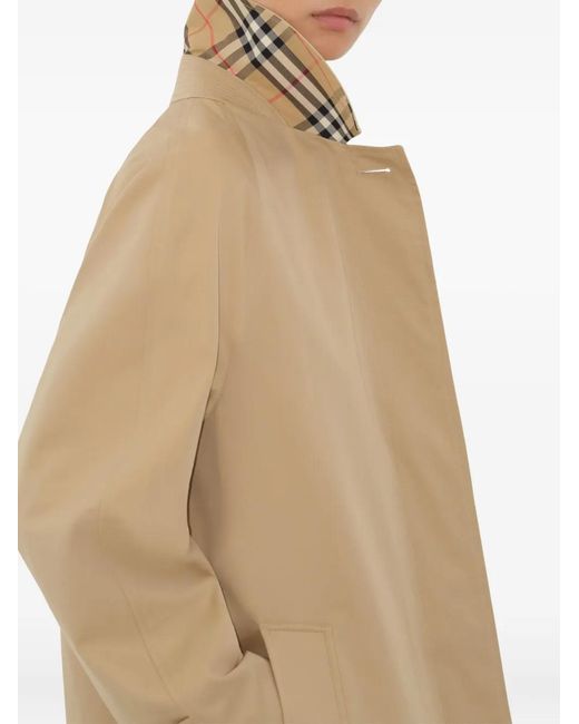 Burberry Natural Camden Heritage Button Coat