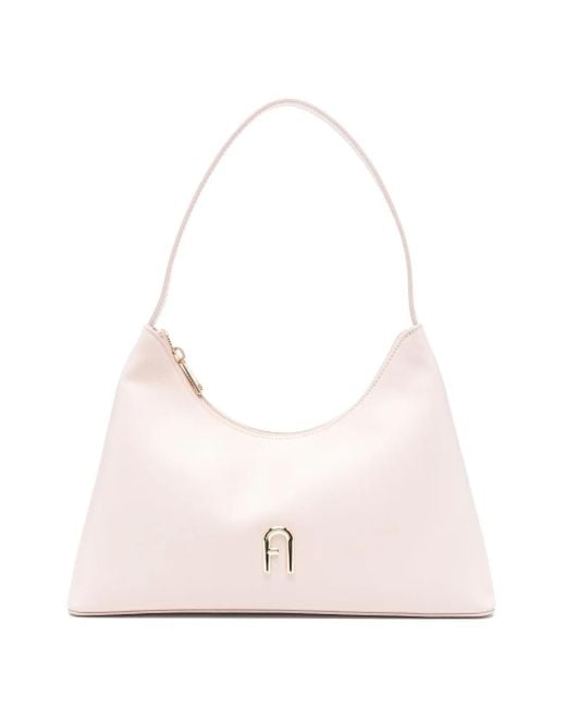 Furla Pink Medium Diamante Shoulder Bag
