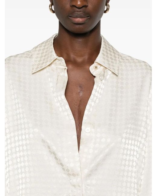 Amiri White Ma-Monogram Shirt