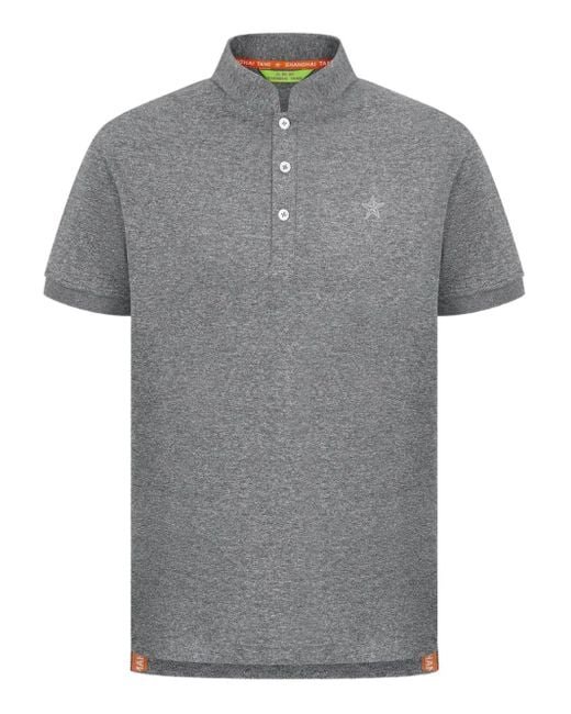 Polo Tang Star di Shanghai Tang in Gray da Uomo