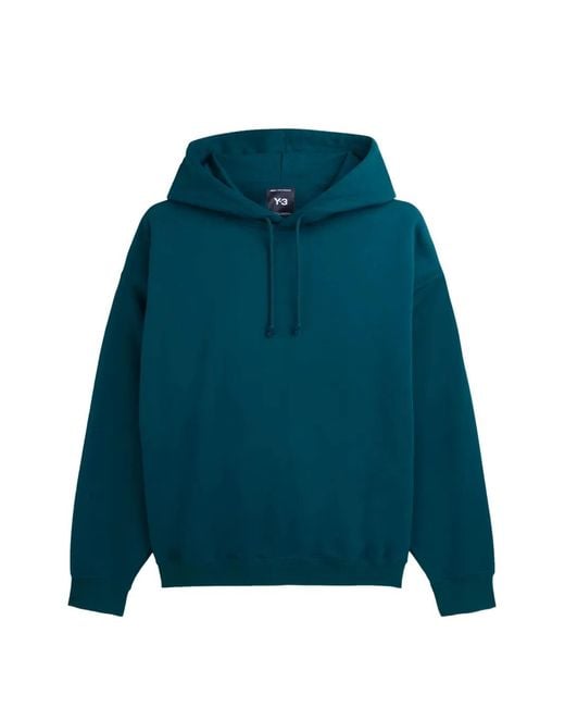 Y-3 Green Hoodie À Capuche