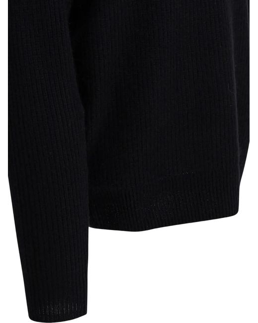 Alex Mill Black Ribbed Crew Neck Sweater for men
