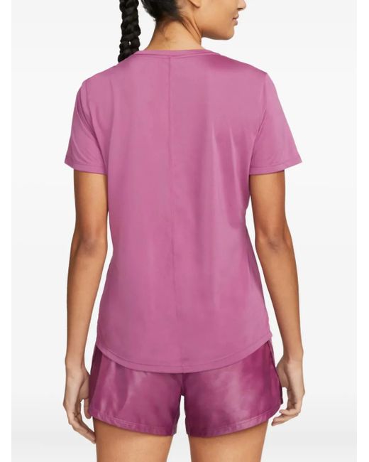 Nike Pink Dri-Fit Swoosh Running T-Shirt