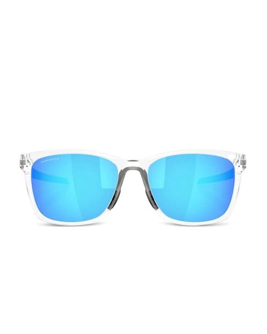 Oakley Blue Square-Frame Sunglasses