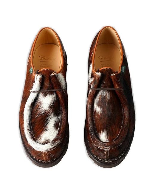 Paraboot Brown Derbies Michael for men