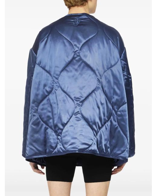 J.W. Anderson Blue Quilted Jacket for men