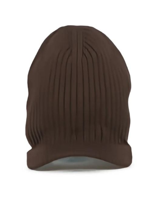 Y-3 Brown X Wales Bonner Ribbed Beanie Hat