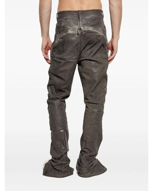 Rick Owens Gray Bolan Banana Jeans for men