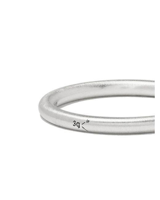 Le Gramme White Le 3 Grammes Bangle Ring