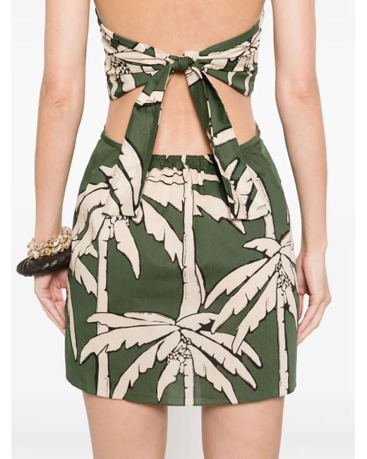 Johanna Ortiz Green Heart Pirate Mini Dress