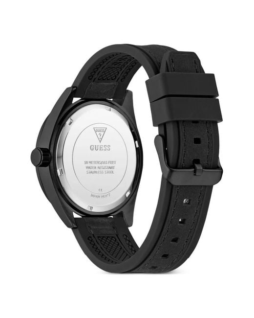 Guess Black Multi-Function Watch 44Mm for men