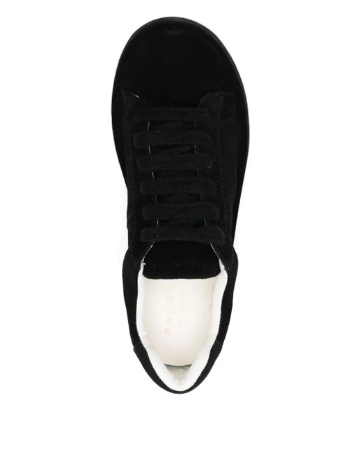 Paloma Barceló Black Chris Lace-Up Sneakers
