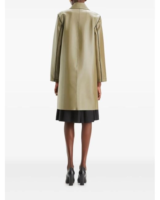 Tory Burch Green Car Coat