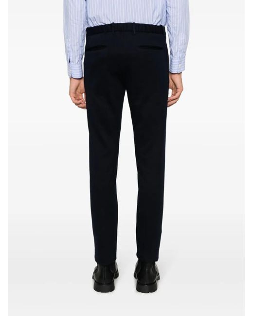 Incotex Blue Slim-Cut Tailored Trousers for men