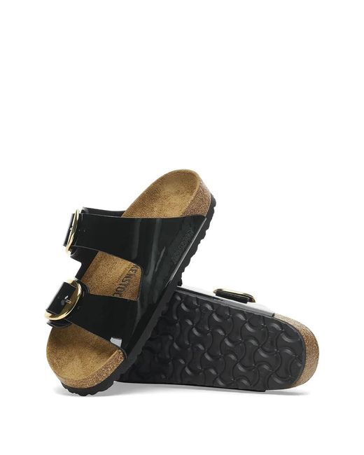 Birkenstock Black Arizona Buckle-Strap Sandals