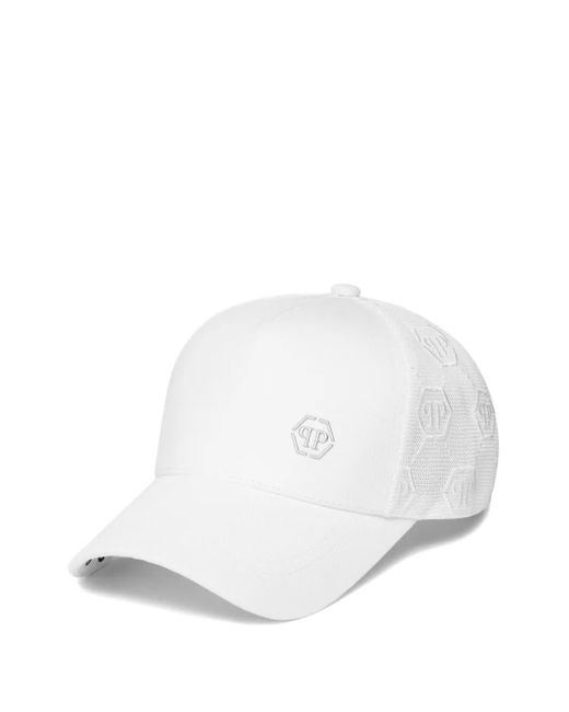 Philipp Plein Hexagon キャップ White