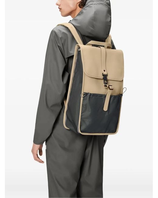 Rains Natural Mix Flap Backpack