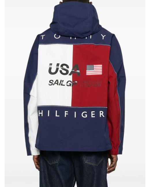 Tommy Hilfiger X Sail Gp 'sufa25' フーデッドジャケット Blue