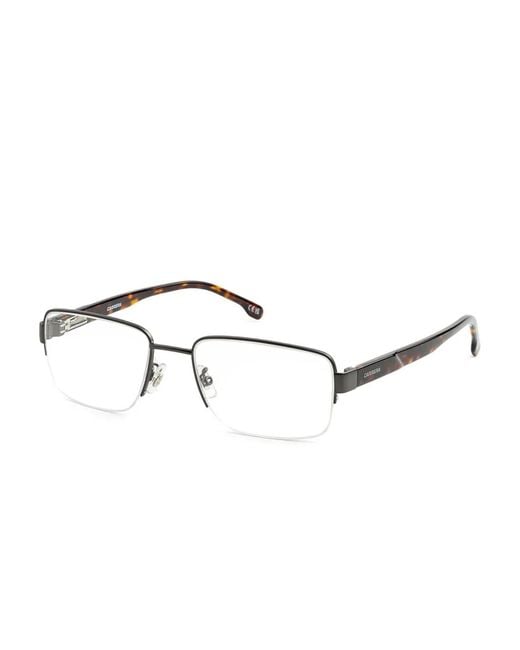 Carrera Brown Rectangle-Frame Glasses for men