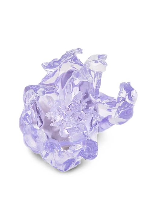 La Manso Purple X Tetier Parrot Bud Ring