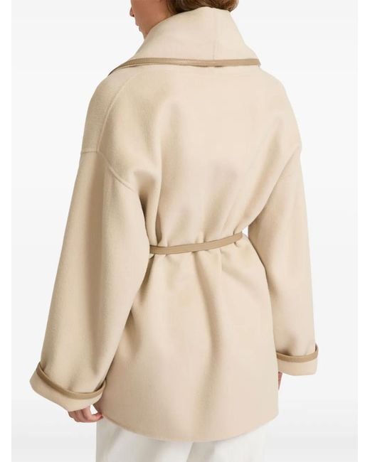 Yves Salomon Natural Double-Sided Jacket