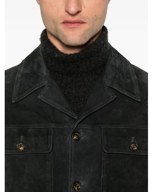 メンズ Eleventy フラップポケット ジャケット Black