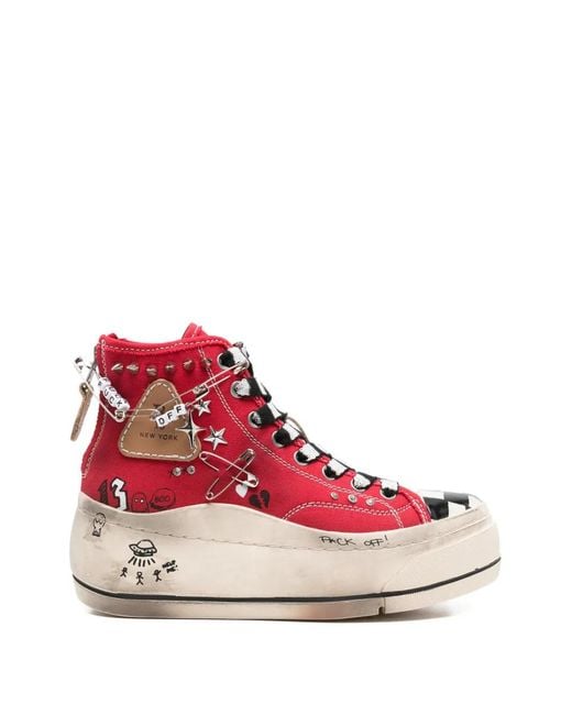 R13 Pink Kurt Sneakers