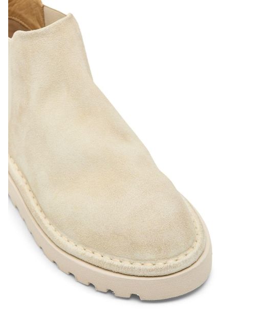 Marsèll Natural Suede Ankle Boots