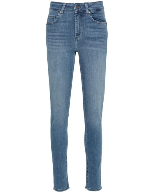 Liu Jo Blue Skinny-Jeans mit hohem Bund