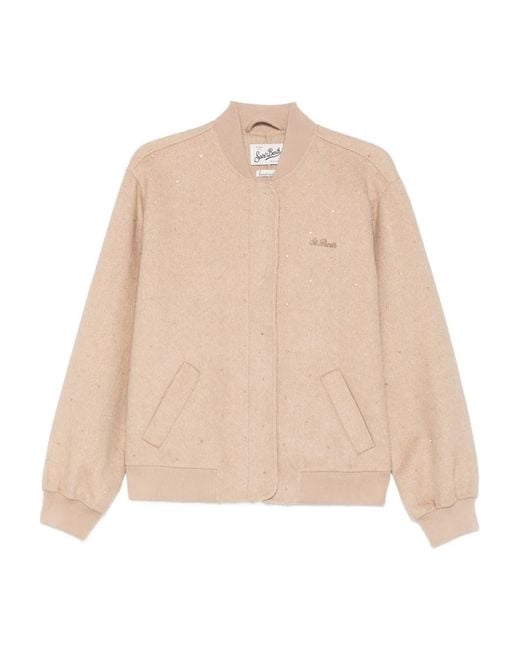 Mc2 Saint Barth Natural Adrien Bomber Jacket