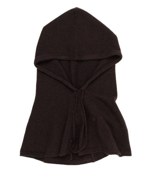 Paloma Wool Capuchon Met Ruches in het Black