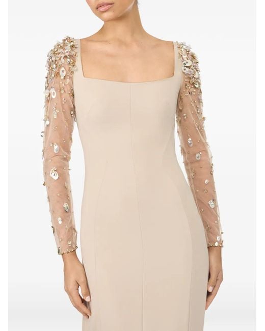 Jenny Packham Natural Swift Dress