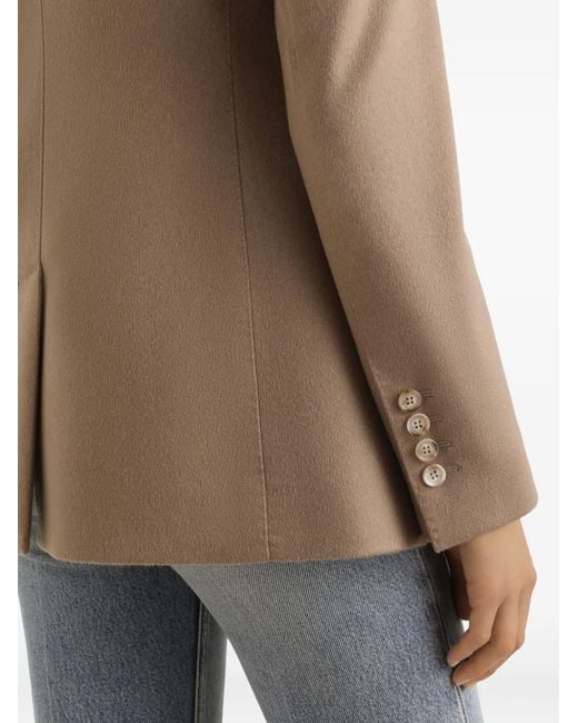 Dolce & Gabbana Natural Double-Breasted Jacket