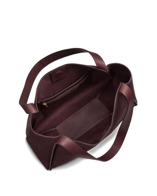 Shinola Purple Handtasche Aus Leder