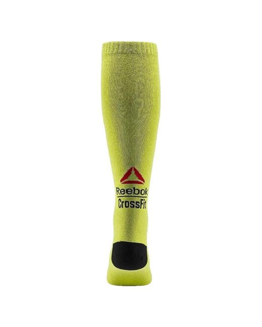 Reebok Green X Crossfit Games Knee-High Socks for men
