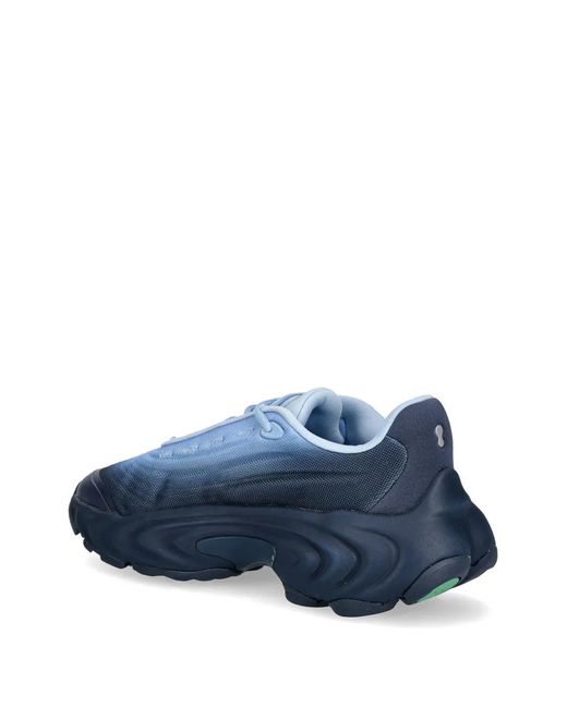 Lacoste Blue Spinor Gradient-Effect Logo-Patch Sneakers for men