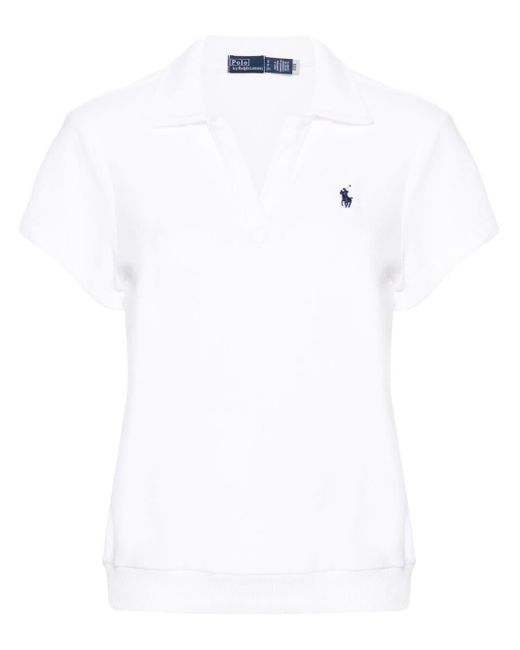 Polo Ralph Lauren White T-Shirts And Polos