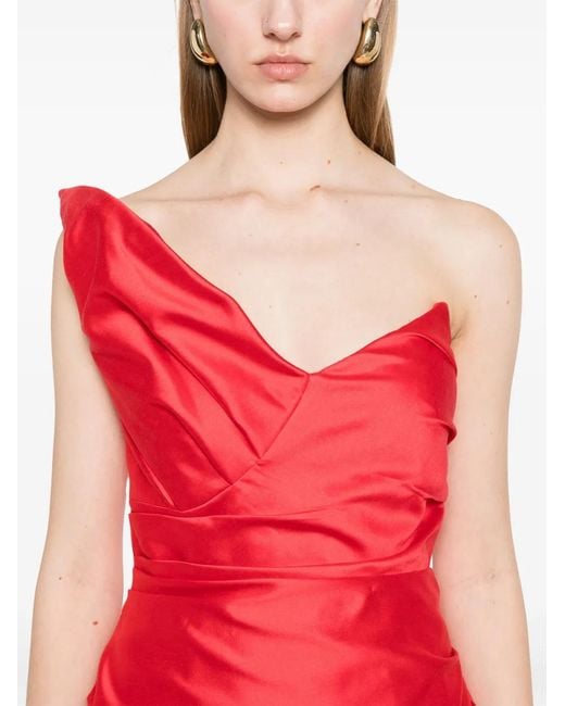 Rachel Gilbert Anders Maxi-Jurk in het Red