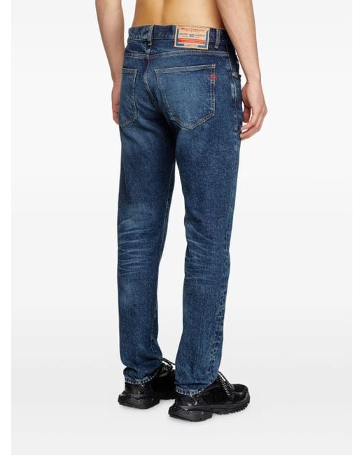 DIESEL Blue D-Strukt Slim-Fit Jeans for men