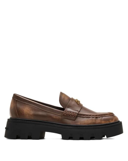 Marc Jacobs Brown The Frankie Loafers